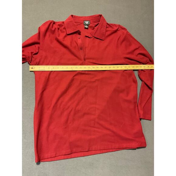 Men's Junction West 1/4 Button Pullover Collared Top Long Sleeve Holiday Wear - Picture 4 of 5